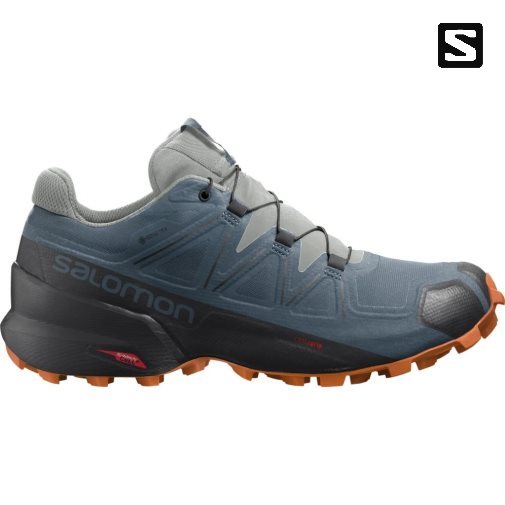 Tenis Para Trail Running Salomon Speedcross 5 GTX Hombre Azules | MX OZKF598